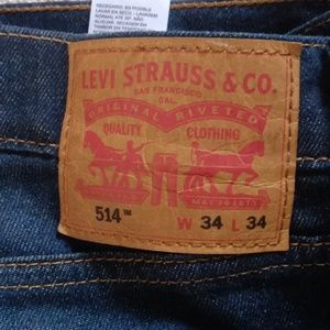 Levi Strauss stone washed denim jeans